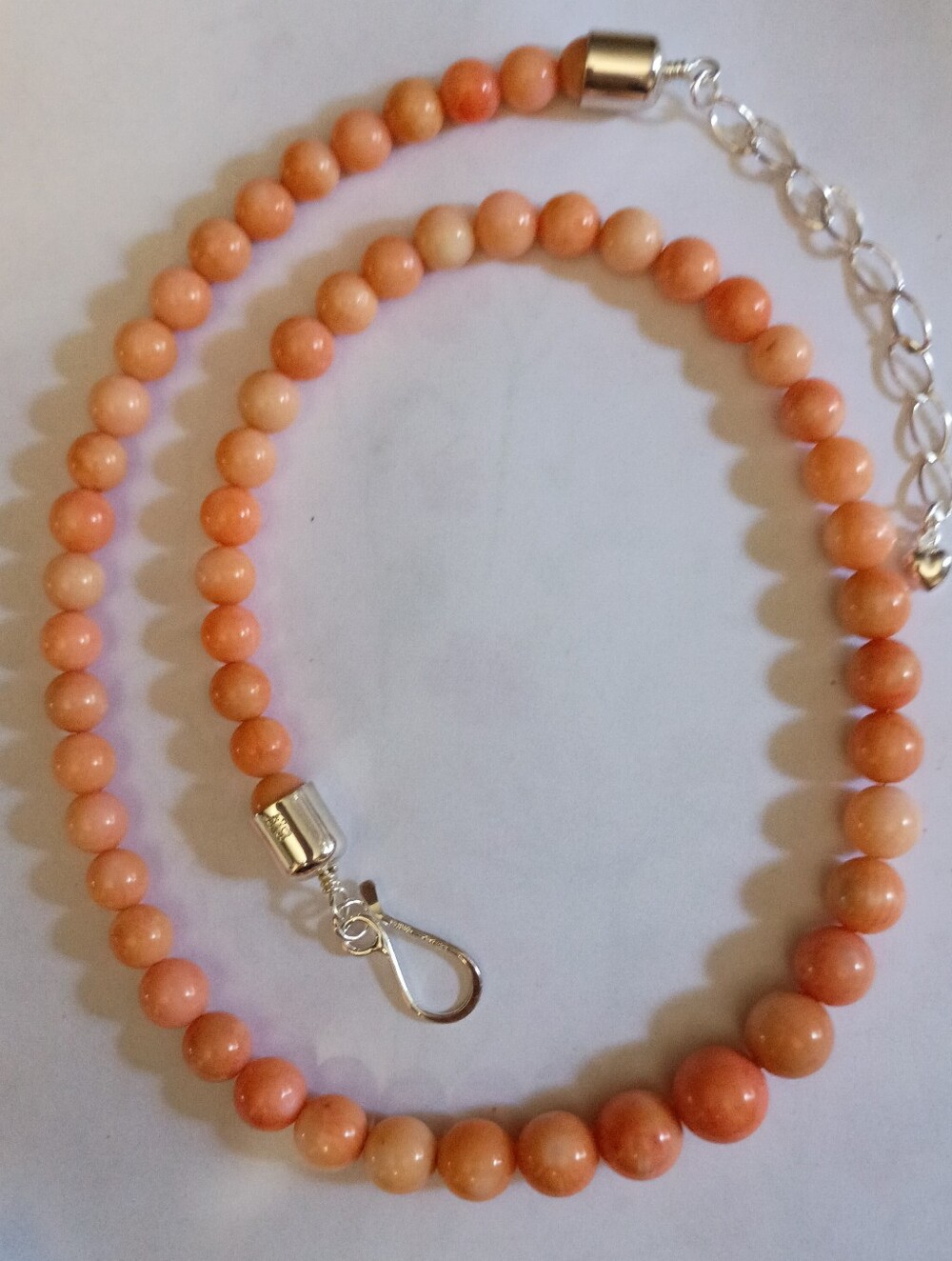 Jay King Angel Skin Coral Necklace